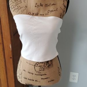 White tube top